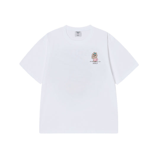OPANCHU USAGI X ADLV TANNING OPANCHU BASIC LOGO SHORT SLEEVE T-SHIRT WHITE