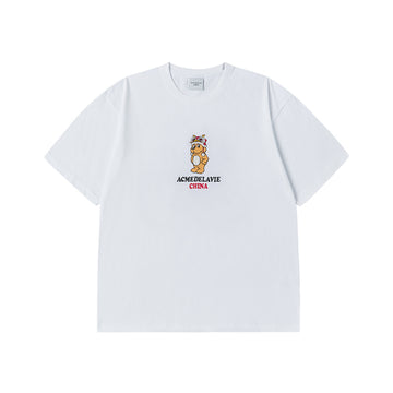 ADLV BEAR FOR CHINA SHORT SLEEVE T-SHIRT WHITE
