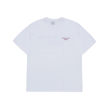PIXEL BASIC LOGO SHORT SLEEVE T-SHIRT WHITE