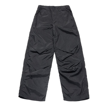 NYLON PARACHUTE WOMAN PANTS BLACK