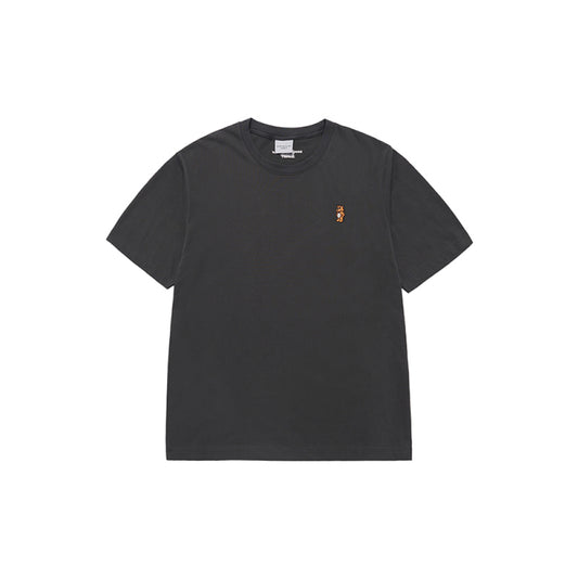 WOMAN STAND AC BEAR SHORT SLEEVE T-SHIRT CHARCOAL