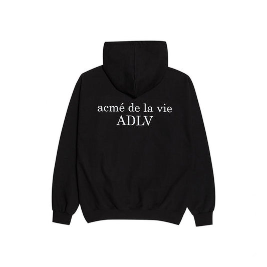 ADLV BABY FACE HOODIE BLACK COLORFUL HANDS