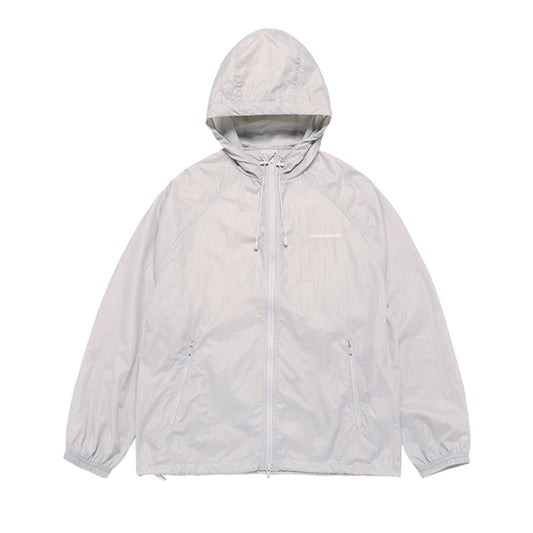 ADLV RAGLAN WINDBREAKER JACKET LIGHT GRAY