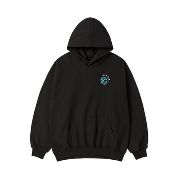 [HOSHI X acmé de la vie]  TIGER SKETCH HOODIE BLACK
