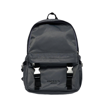 DOUBLE BUCKLE CITY BACKPACK CHARCOAL