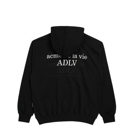 BABY FACE WHITE BOY HOODIE BLACK