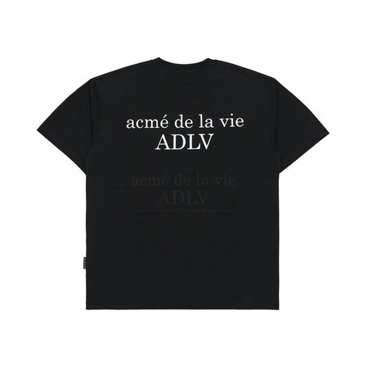 BABY FACE RABBIT DOLL SHORT SLEEVE T-SHIRT BLACK