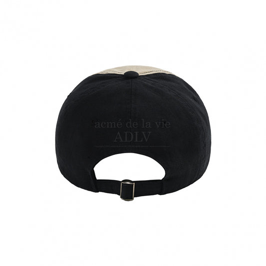 WE WERE HERE TWO TONE BALL CAP BLACK