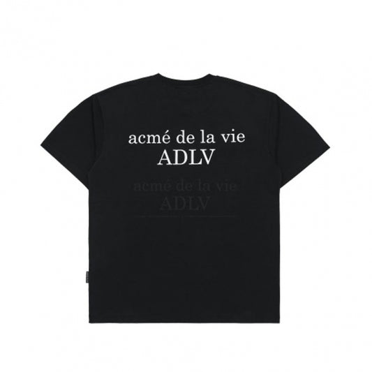 BABY FACE WAVE HAIR SHORT SLEEVE T-SHIRT BLACK