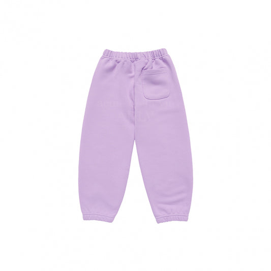 KIDS BASIC LOGO PANTS LIGHT PURPLE