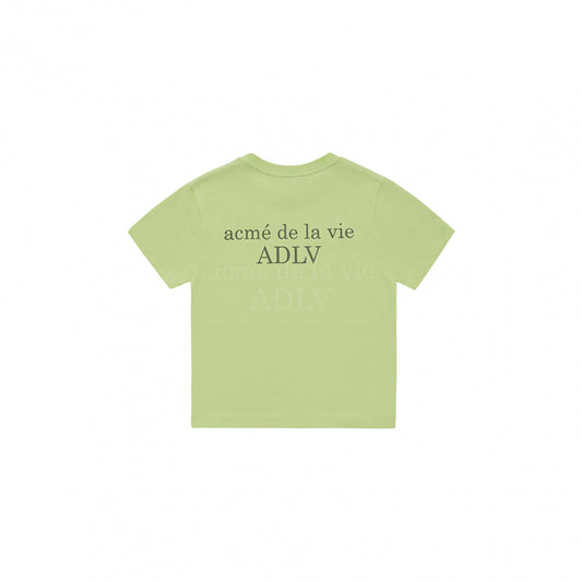 KIDS BASIC LOGO SHORT SLEEVE T-SHIRT LIGHT GREEN