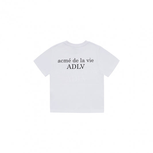 KIDS BASIC LOGO SHORT SLEEVE T-SHIRT WHITE