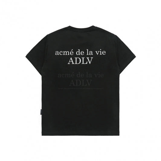 FLOWER EARRINGS GIRL BABY FACE SHORT SLEEVE T-SHIRT (OVERSEAS EXCLUSIVE) BLACK