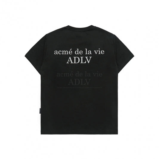 RABBIT HUG BOY BABY FACE SHORT SLEEVE T-SHIRT (OVERSEAS EXCLUSIVE) BLACK