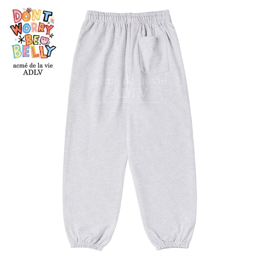 acmé de la vie X BELLYGOM RABBIT BELLY JOGER PANTS MELANGE