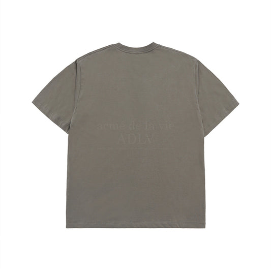 LETTERING RABBIT SHORT SLEEVE T-SHIRT LIGHT COCOA