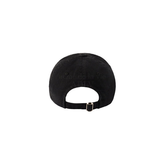 KIDS COLOR POINT SMALL SYMBOL BALL CAP-BLACK