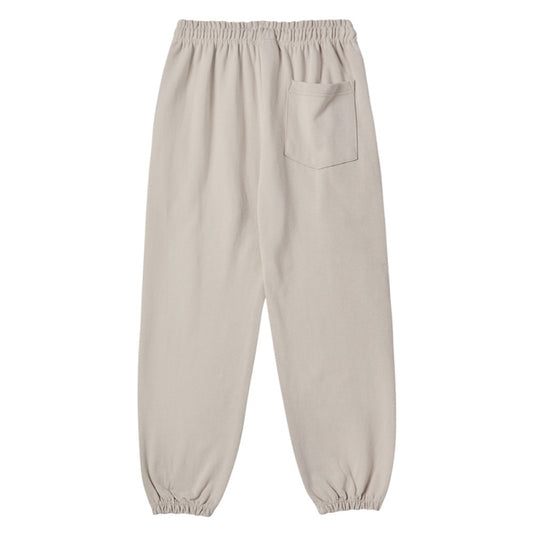 [acmé de la vie X HOSHI] BOX BASIC LOGO JOGGER PANTS ESSENTIAL BEIGE