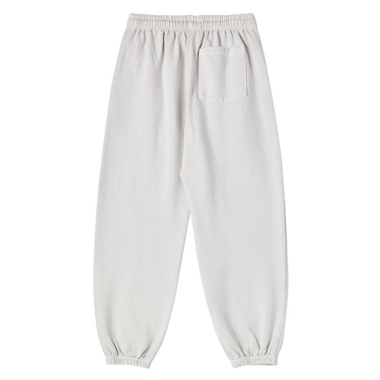 [acmé de la vie X HOSHI] PIGMENT BASIC LOGO JOGGER PANTS LIGHT GRAY