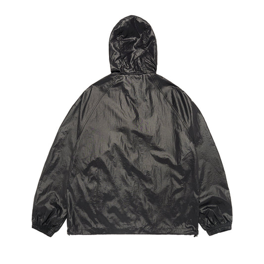 ADLV RAGLAN WINDBREAKER JACKET BLACK