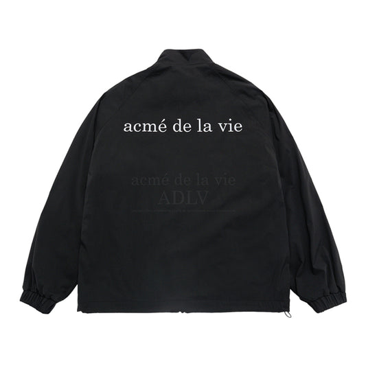 BASIC LOGO NYLON SET UP JACKET BLACK