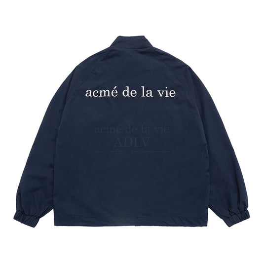 BASIC LOGO NYLON SET UP JACKET NAVY