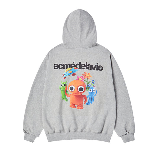 CLAY ALIEN HOODIE MELANGE