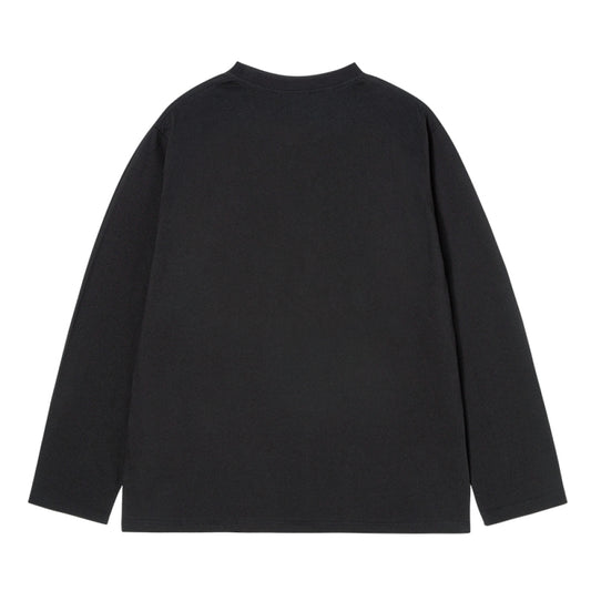 DANCING BEAR LONG SLEEVE T-SHIRT BLACK
