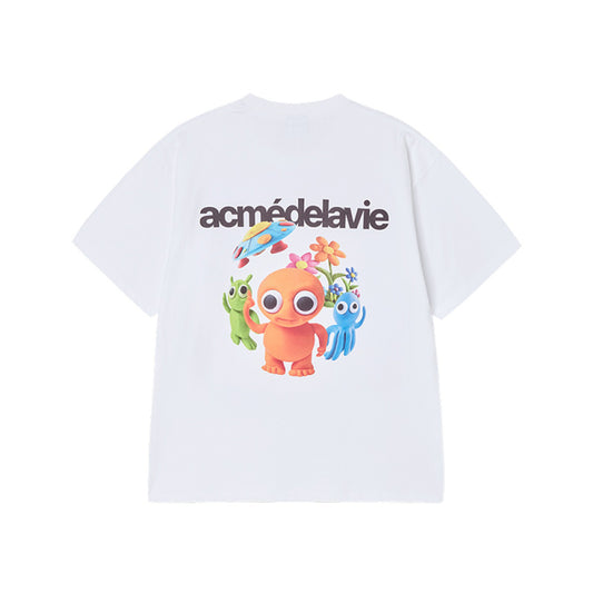 CLAY ALIEN SHORT SLEEVE T-SHIRT WHITE