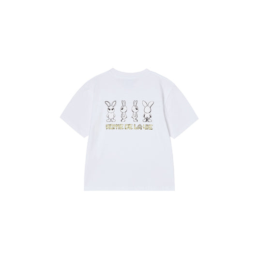 KIDS MUGSHOT ALIEN SHORT SLEEVE T-SHIRT WHITE