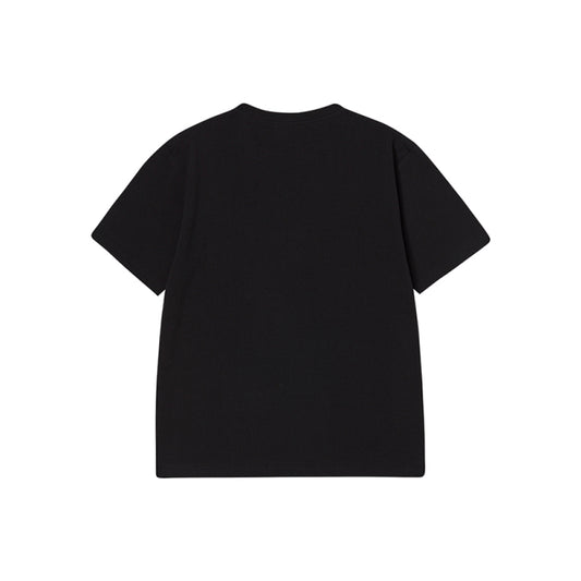 BOX BASIC LOGO SHORT SLEEVE T-SHIRT BLACK