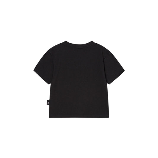 OPANCHU USAGI X ADLV WOMAN OPANCHU CROP SHORT SLEEVE T-SHIRT BLACK