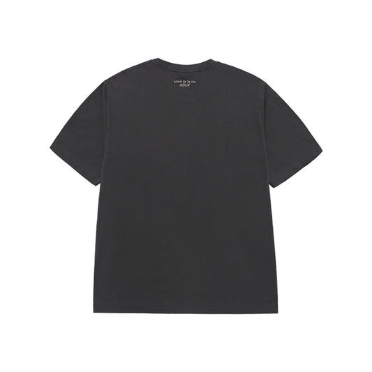 STAND AC BEAR SHORT SLEEVE T-SHIRT CHARCOAL
