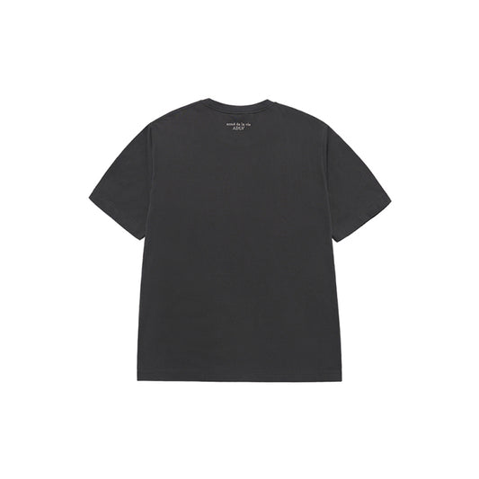 WOMAN STAND AC BEAR SHORT SLEEVE T-SHIRT CHARCOAL