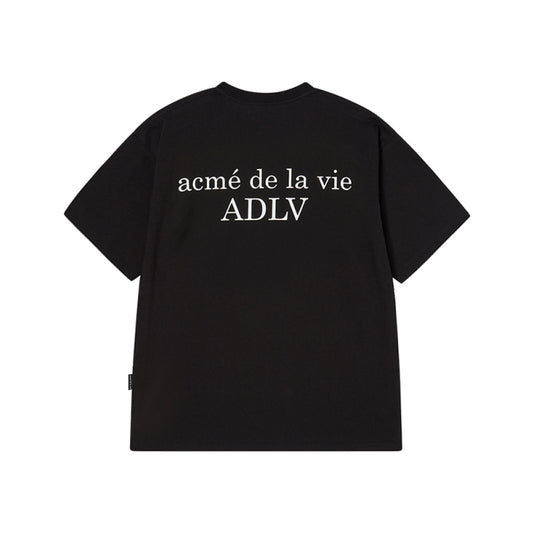 BABY FACE WATERMELON GIRL SLEEVE T-SHIRT BLACK