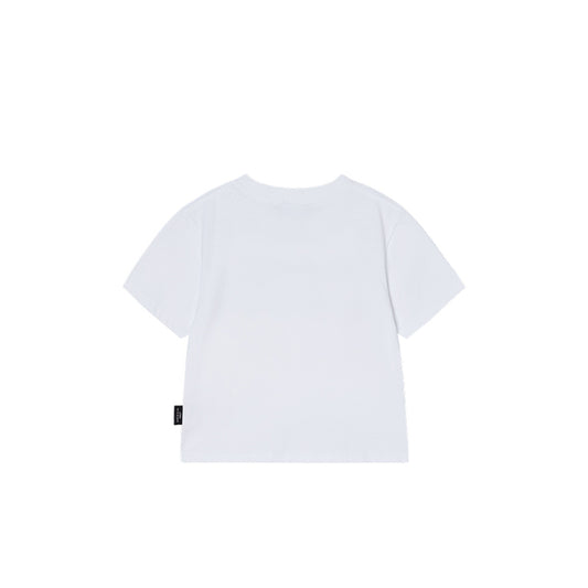 OPANCHU USAGI X ADLV WOMAN OPANCHU CROP SHORT SLEEVE T-SHIRT WHITE