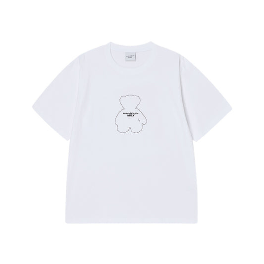 BEAR DOLL LINE ARCHIVE SHORT SLEEVE T-SHIRT WHITE