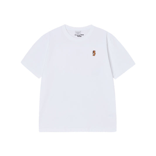STAND AC BEAR SHORT SLEEVE T-SHIRT WHITE