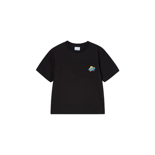 KIDS CLAY ALIEN SHORT SLEEVE T-SHIRT BLACK