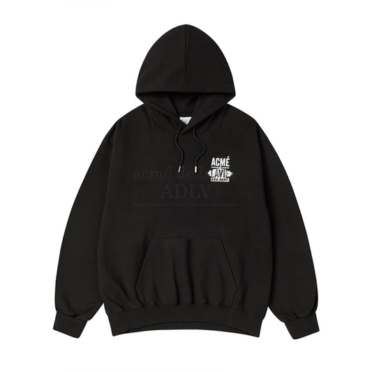 GRUNGE REVERSAL LOGO HOODIE BLACK