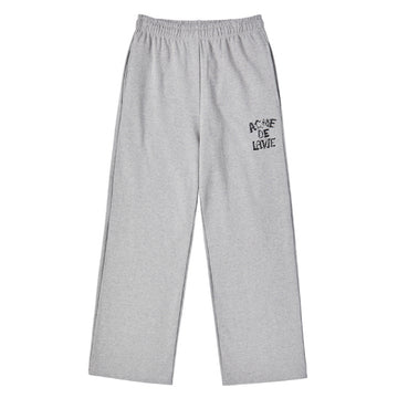 [acmé de la vie X HOSHI] INK STAMP LOGO PANTS MELANGE