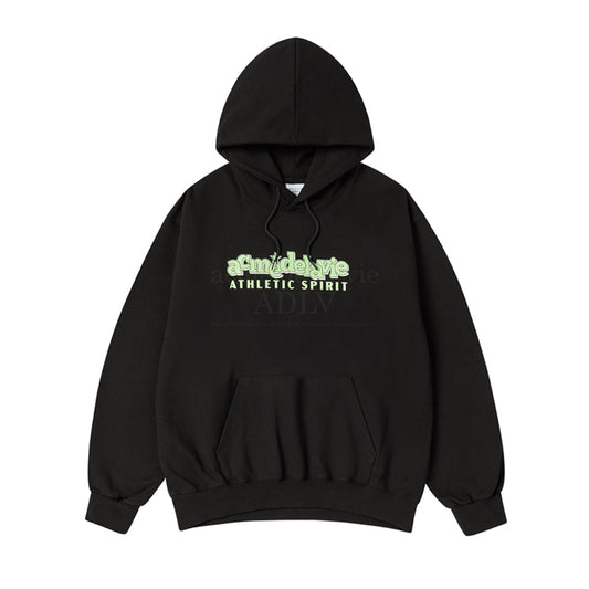RETRO STAR LOGO HOODIE BLACK