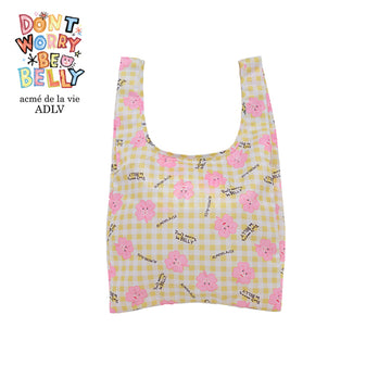 acmé de la vie X BELLYGOM  CLOVER BELLY REUSABLE BAG LIGHT YELLOW