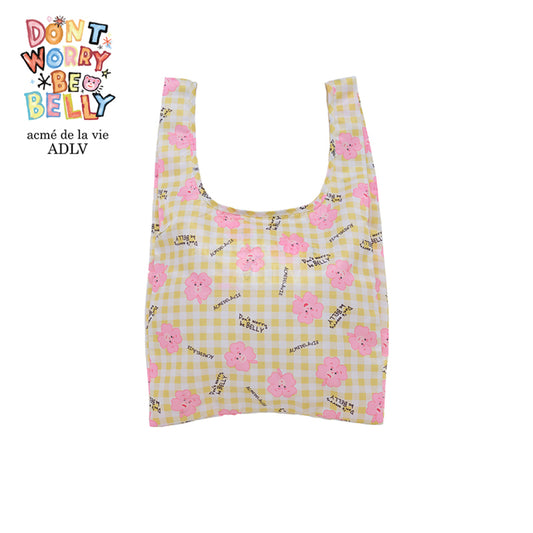 acmé de la vie X BELLYGOM  CLOVER BELLY REUSABLE BAG LIGHT YELLOW