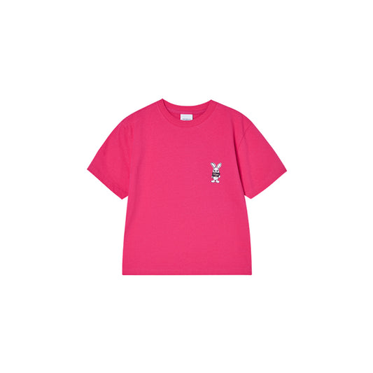 KIDS MUGSHOT ALIEN SHORT SLEEVE T-SHIRT HOT PINK