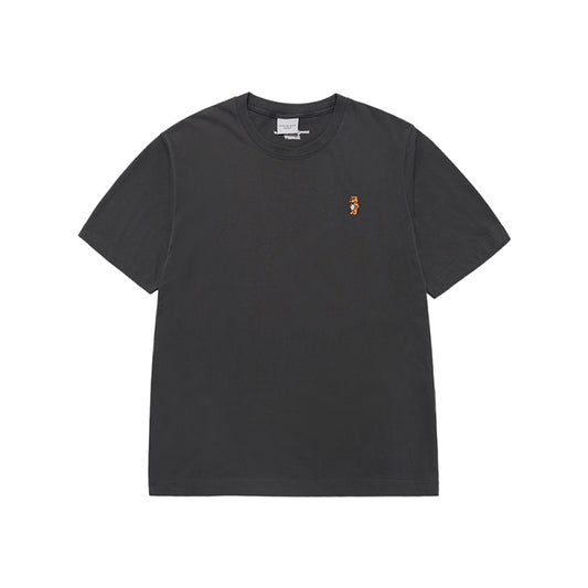 STAND AC BEAR SHORT SLEEVE T-SHIRT CHARCOAL