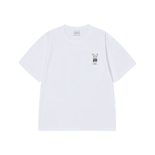 MUGSHOT ALIEN SHORT SLEEVE T-SHIRT WHITE