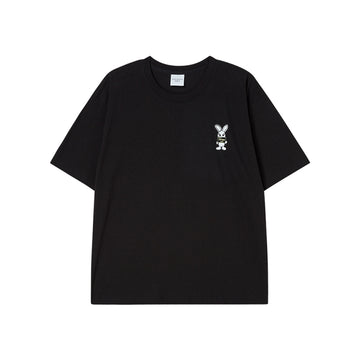 MUGSHOT ALIEN SHORT SLEEVE T-SHIRT BLACK