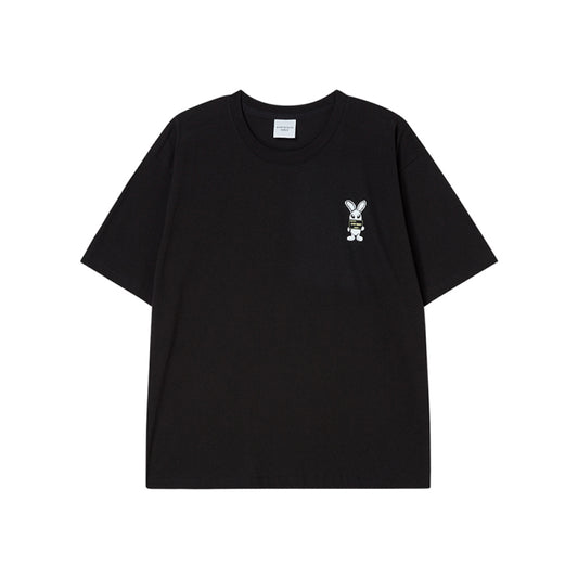 MUGSHOT ALIEN SHORT SLEEVE T-SHIRT BLACK