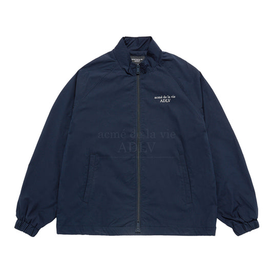 BASIC LOGO NYLON SET UP JACKET NAVY
